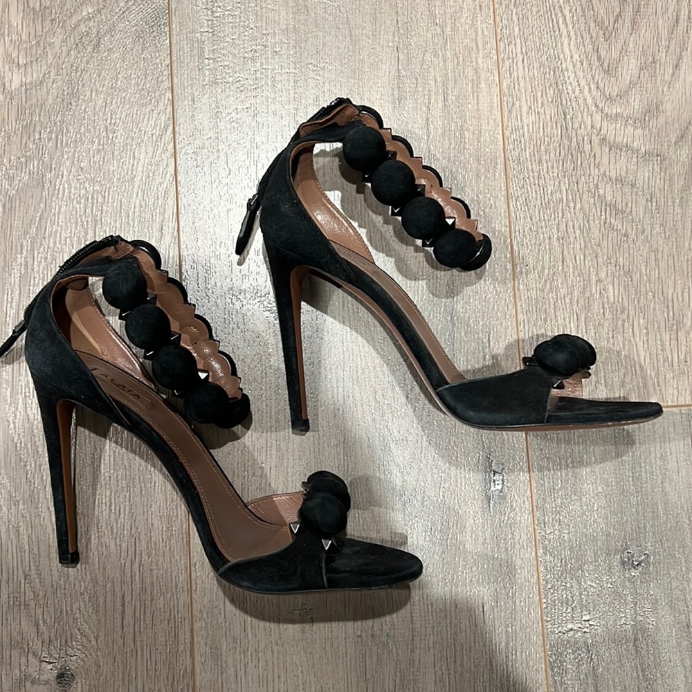 Alaia La Bombe Ankle Bracelet Sandal